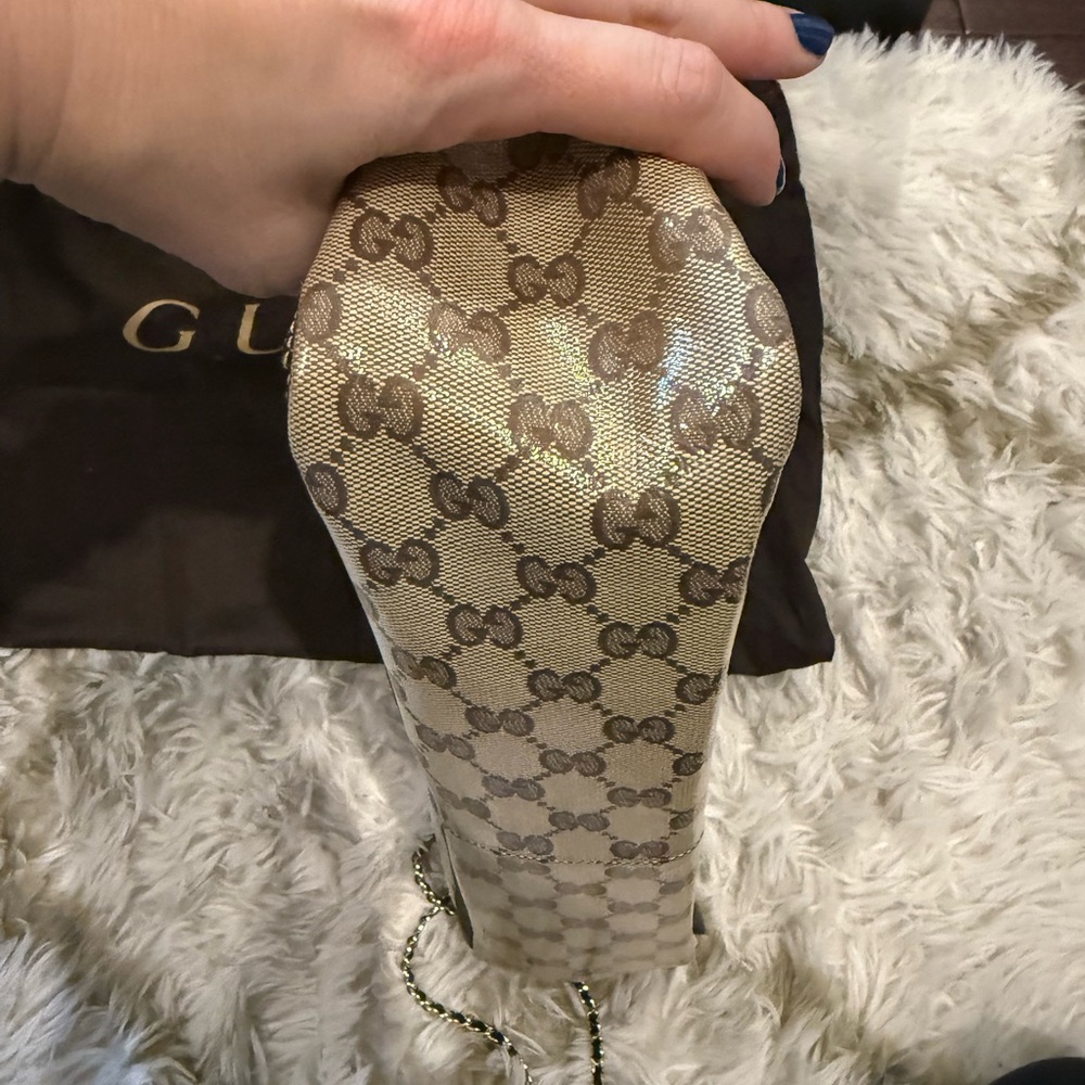 Gucci Brown Monogram Abbey Tote Bag - Picture 11 of 11